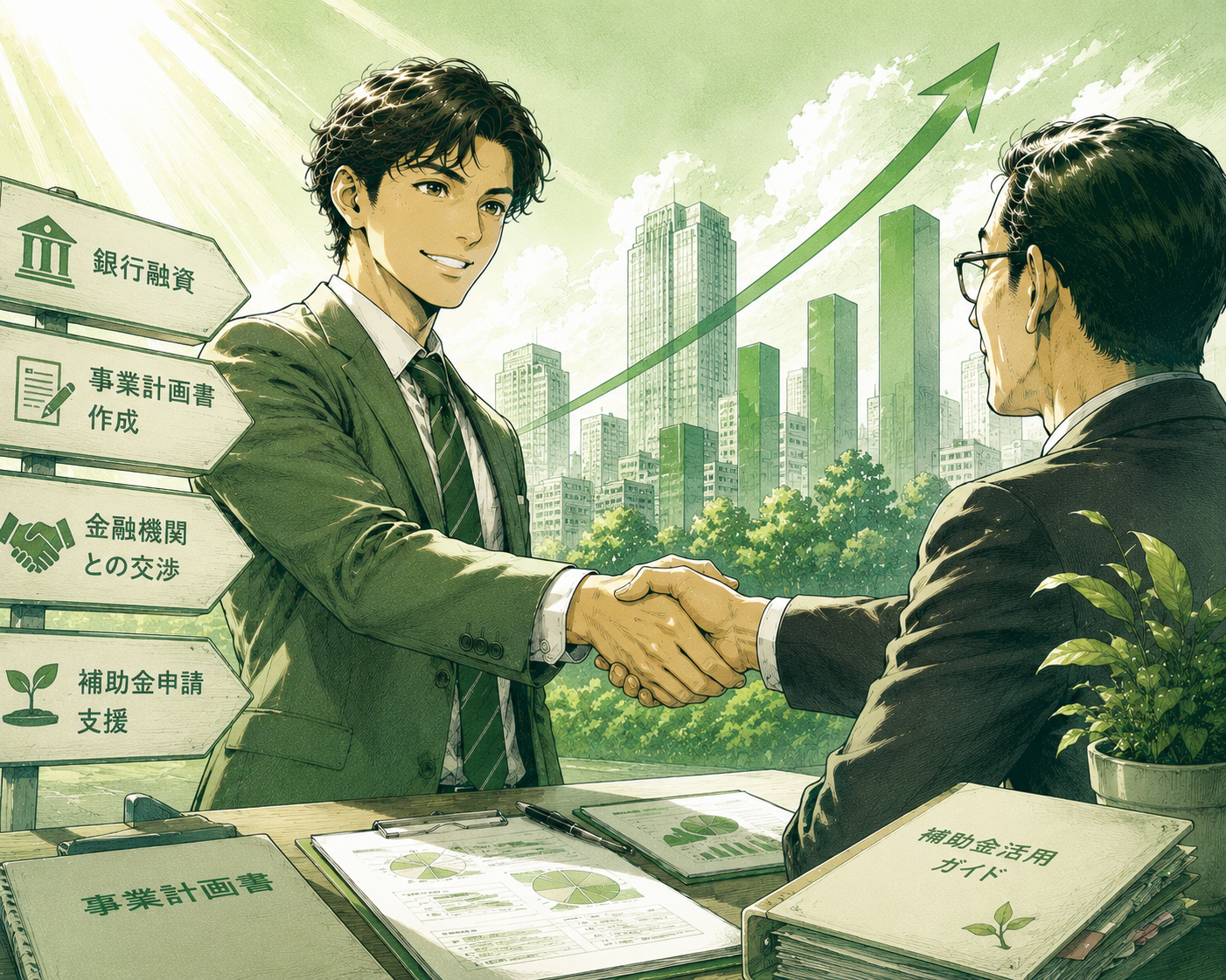 資金調達・補助金支援