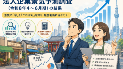 景気予測調査の見方と、中小企業の備え方をやさしく解説【2026年最新】