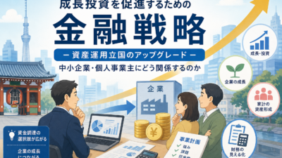 【上野の税理士が解説】資産運用立国のアップグレードとは？中小企業への影響を整理